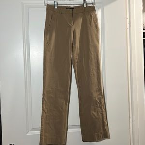 Theory Zanamor Khaki Office Pants A0106204